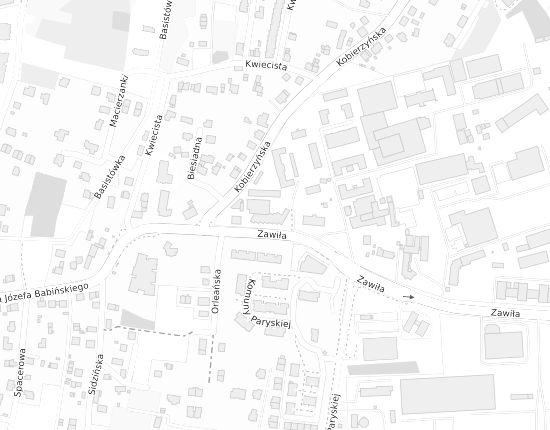 Mapa z adresem organizacji