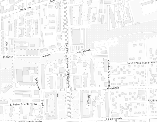 Mapa z adresem organizacji