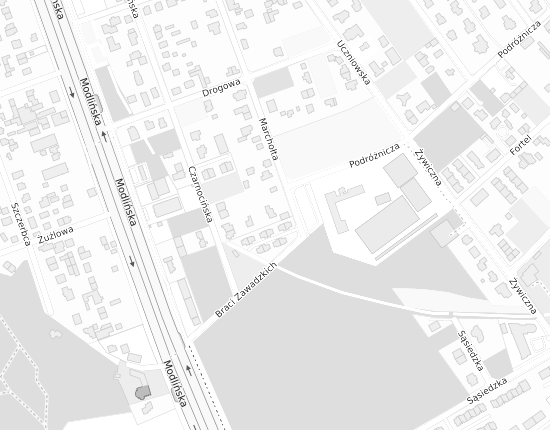 Mapa z adresem organizacji