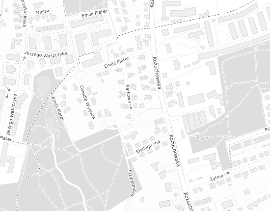 Mapa z adresem organizacji