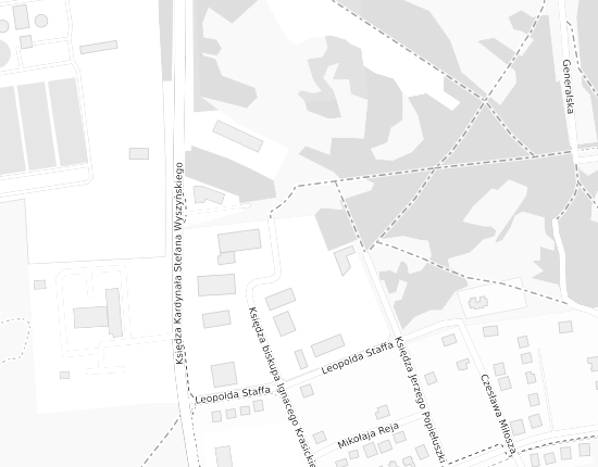 Mapa z adresem organizacji