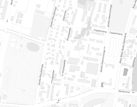 Mapa z adresem organizacji