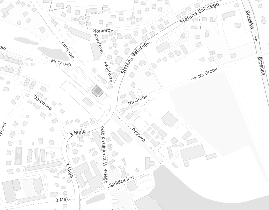 Mapa z adresem organizacji