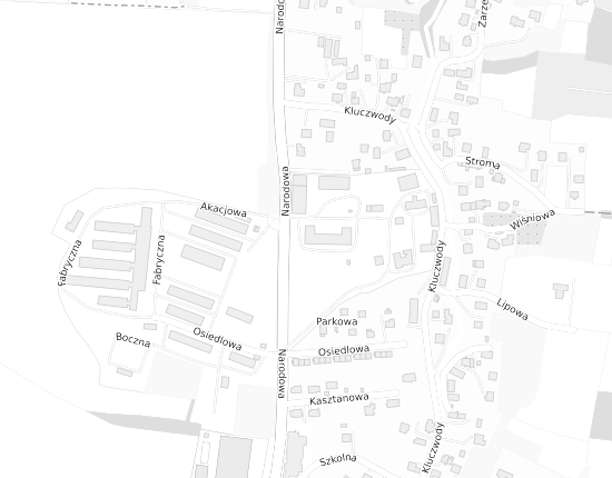 Mapa z adresem organizacji
