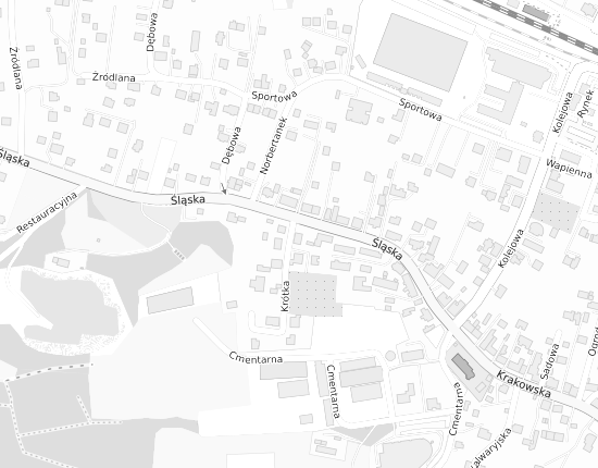 Mapa z adresem organizacji