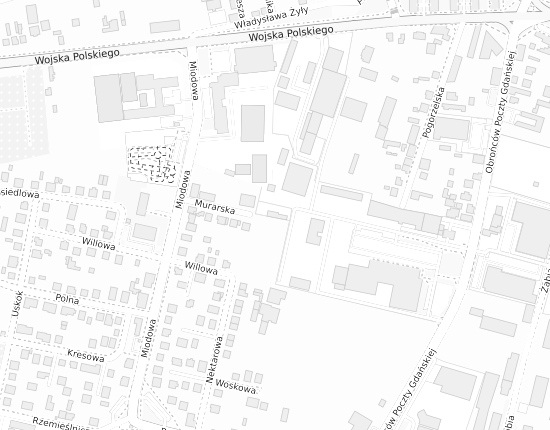 Mapa z adresem organizacji