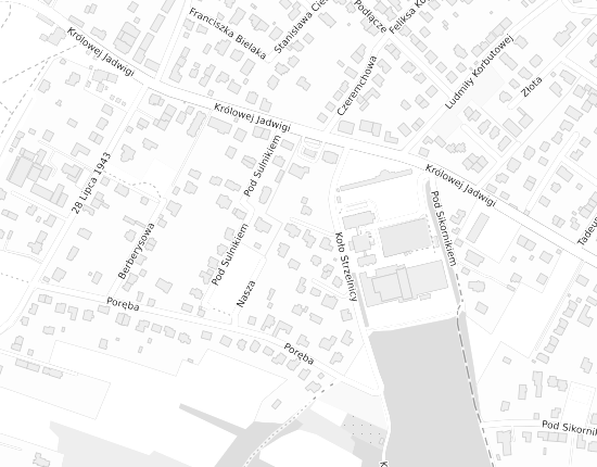 Mapa z adresem organizacji