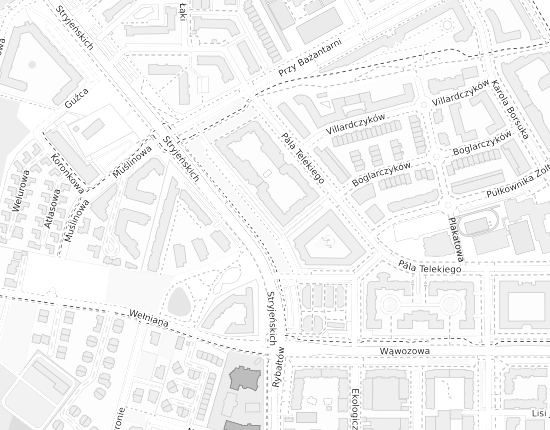 Mapa z adresem organizacji