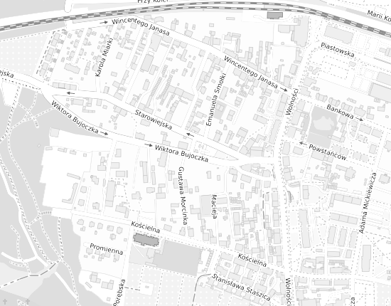 Mapa z adresem organizacji