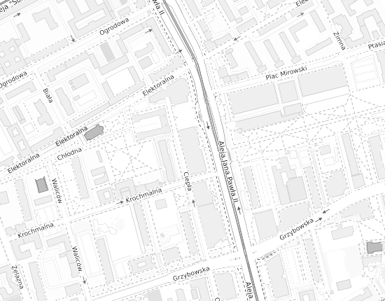 Mapa z adresem organizacji