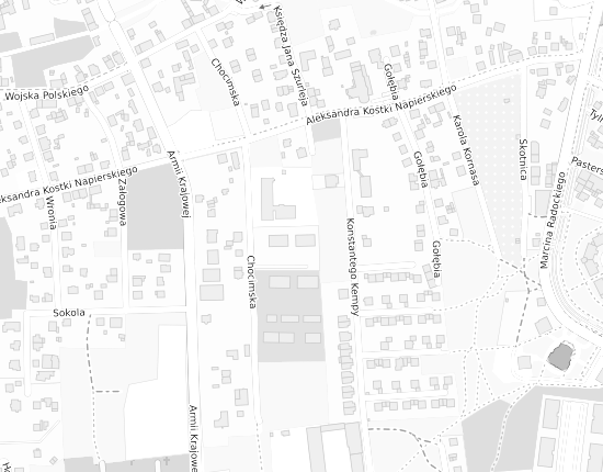 Mapa z adresem organizacji
