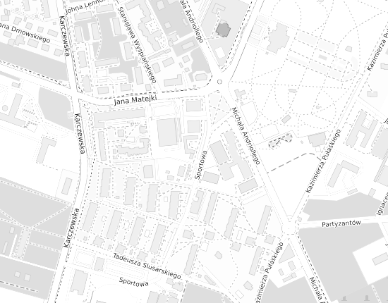 Mapa z adresem organizacji
