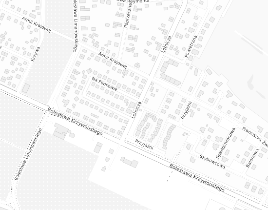 Mapa z adresem organizacji