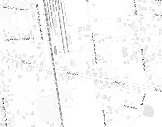 Mapa z adresem organizacji