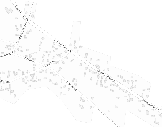 Mapa z adresem organizacji