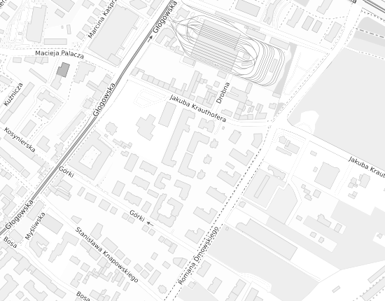 Mapa z adresem organizacji