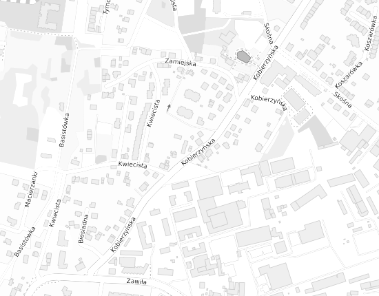 Mapa z adresem organizacji
