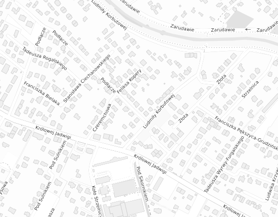 Mapa z adresem organizacji