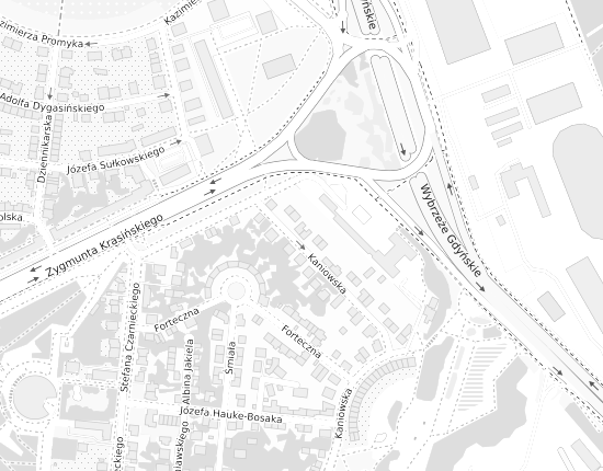 Mapa z adresem organizacji