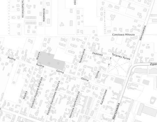 Mapa z adresem organizacji