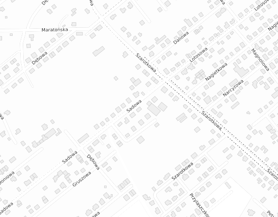 Mapa z adresem organizacji