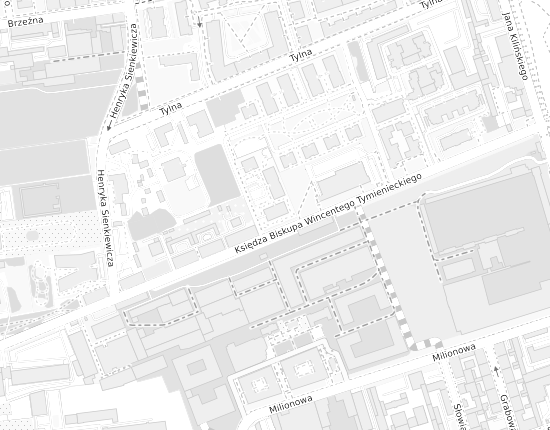 Mapa z adresem organizacji