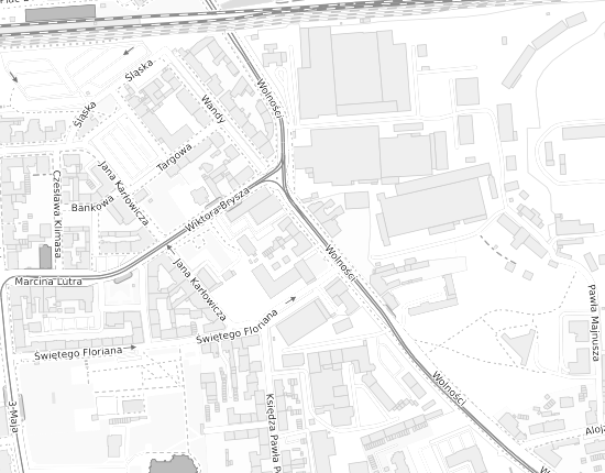 Mapa z adresem organizacji