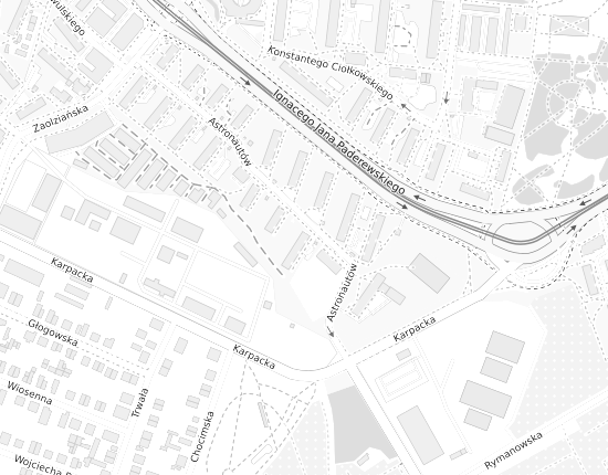 Mapa z adresem organizacji