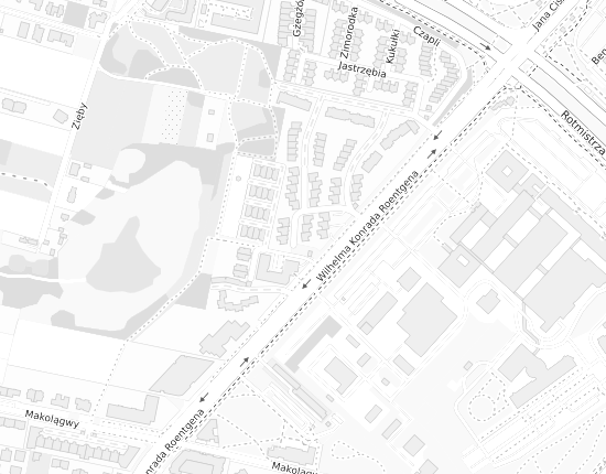 Mapa z adresem organizacji