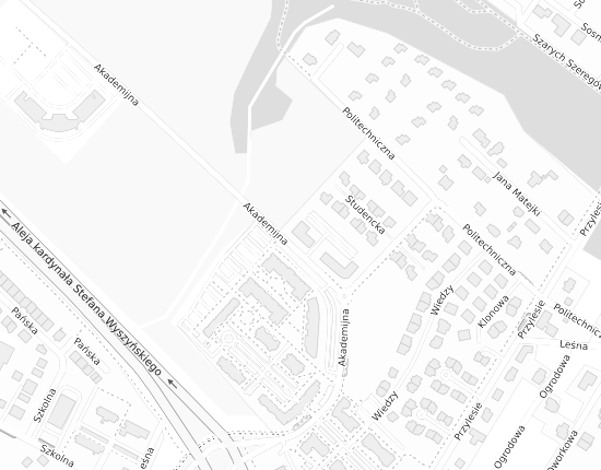 Mapa z adresem organizacji