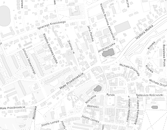 Mapa z adresem organizacji