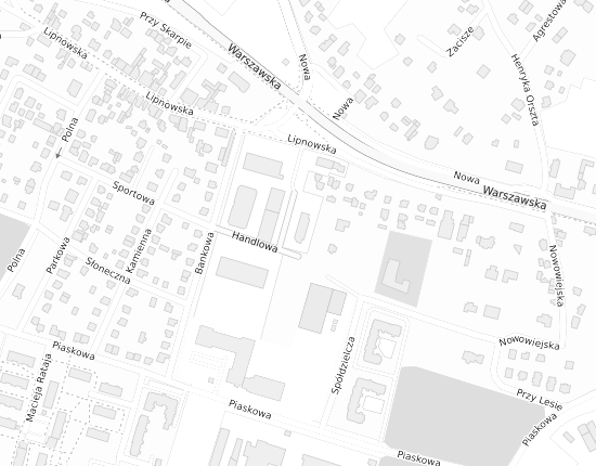 Mapa z adresem organizacji
