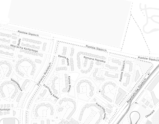 Mapa z adresem organizacji