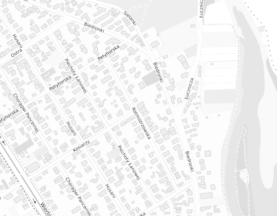 Mapa z adresem organizacji