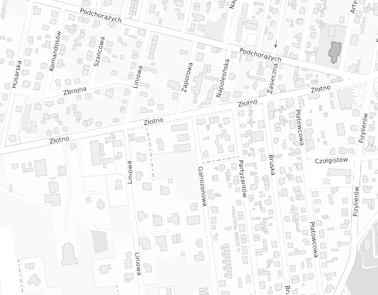 Mapa z adresem organizacji
