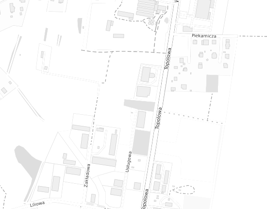 Mapa z adresem organizacji