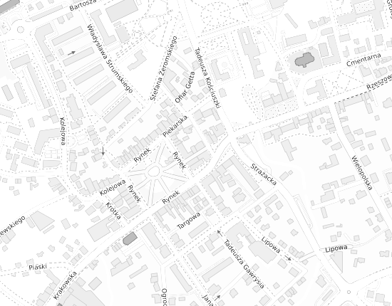 Mapa z adresem organizacji