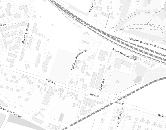 Mapa z adresem organizacji