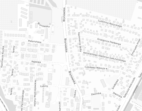 Mapa z adresem organizacji