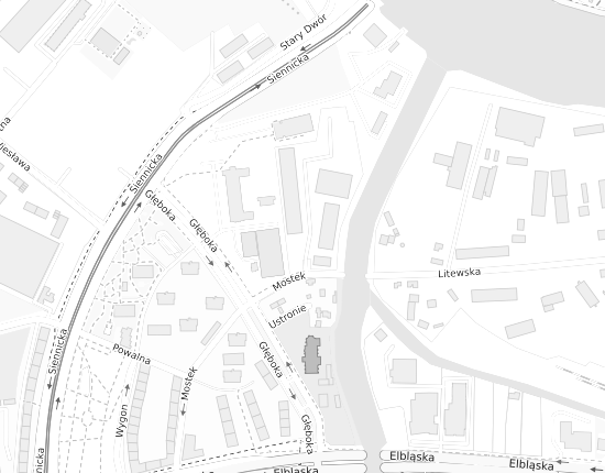 Mapa z adresem organizacji