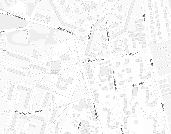 Mapa z adresem organizacji