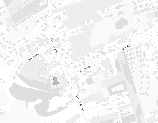 Mapa z adresem organizacji