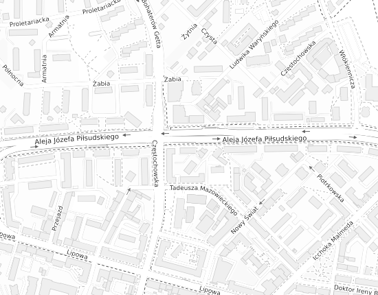 Mapa z adresem organizacji