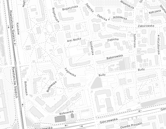 Mapa z adresem organizacji