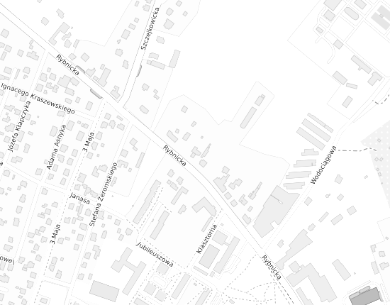 Mapa z adresem organizacji