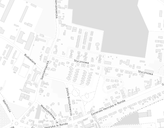 Mapa z adresem organizacji
