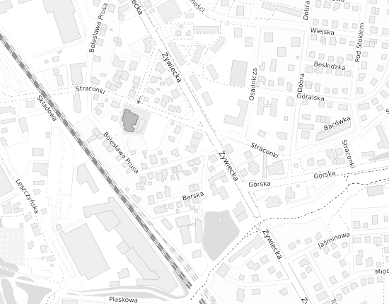 Mapa z adresem organizacji