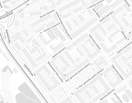 Mapa z adresem organizacji