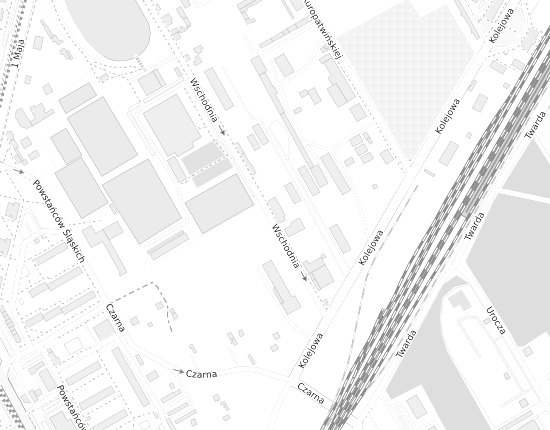 Mapa z adresem organizacji