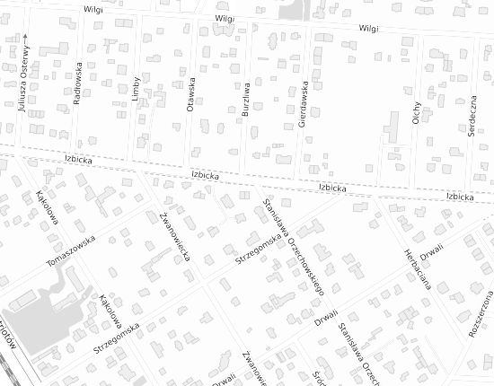 Mapa z adresem organizacji